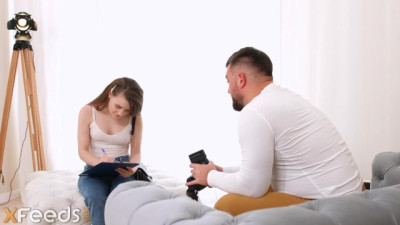 Bamby Gets Naughty at Her First Porn Casting
