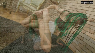 Flex Your Fantasies: A Gymnast's Sexy Moves