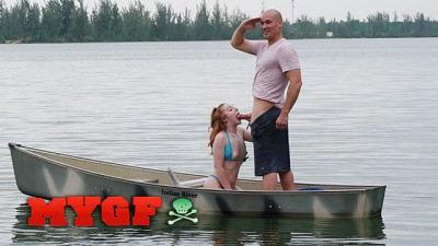Fiery Redhead Gets Wildly Fucked on a Boat in the Lake