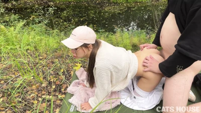 Her Naughty Forest Adventure: A Huge Surprise Awaits