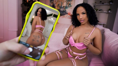 Stepsis Seduction: Ebony Beauty Takes Control